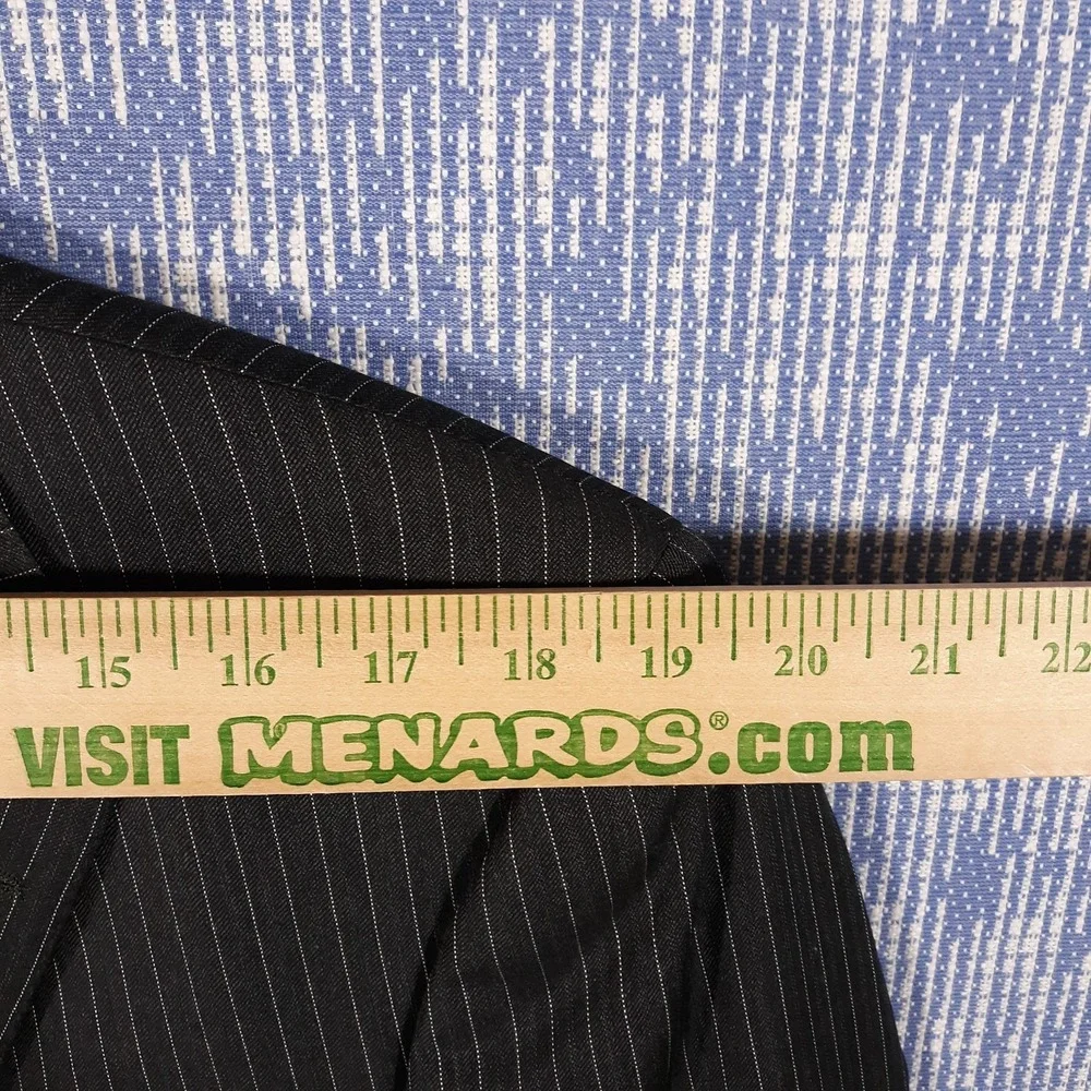 Daniel Cremieux Loro Piana Blazer Suit Jacket Mens Size 42 R Wool Black 3-Button